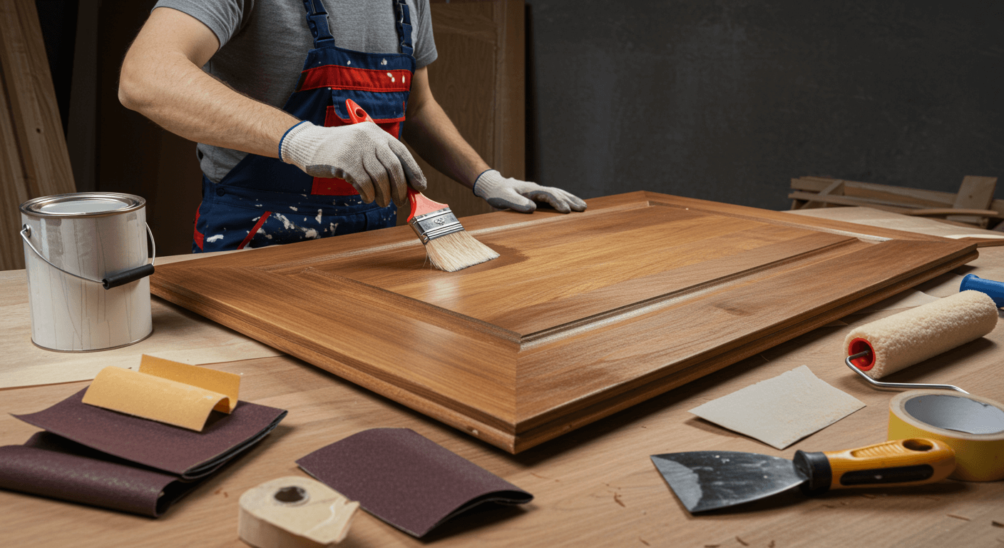 Czym pomalować drzwi z okleiny i nadać im luksusowy wygląd – spektakularna zmiana!