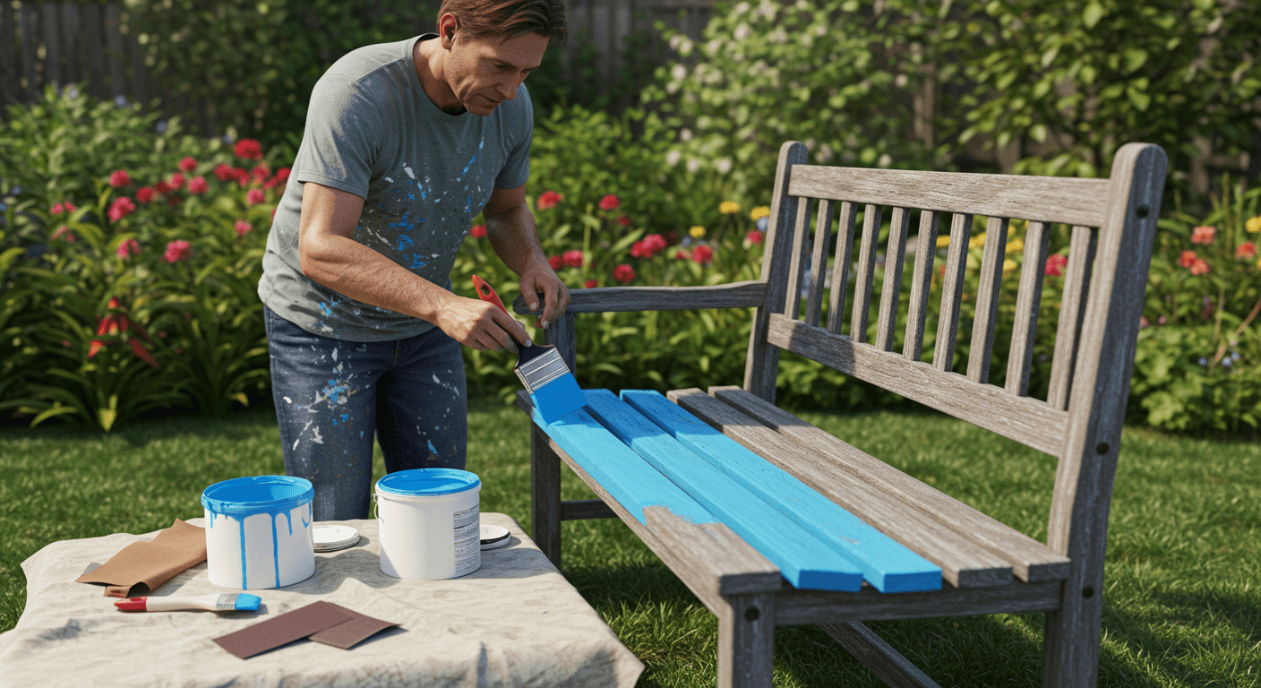 Czym pomalować meble ogrodowe, by przetrwały każdą pogodę – niezawodne sposoby!