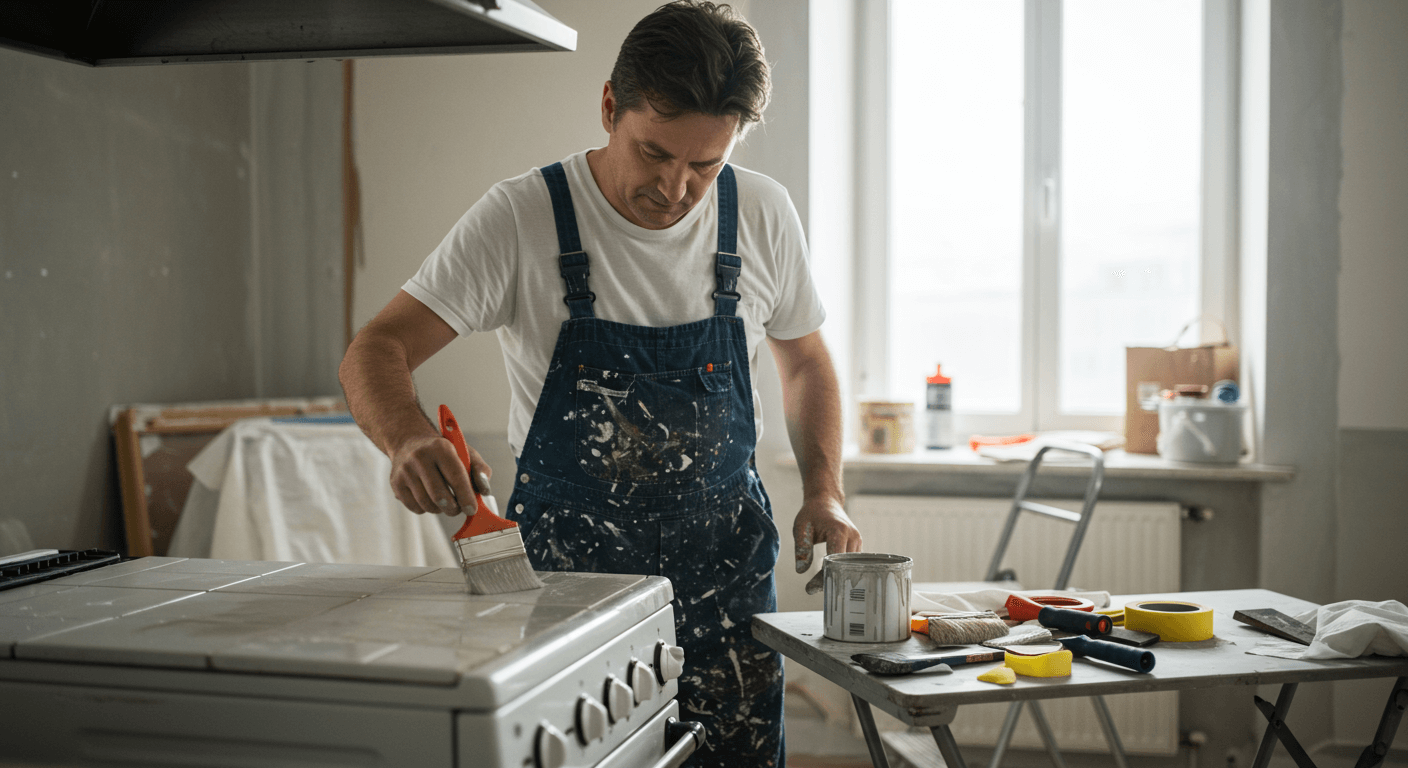 Czym pomalować piec kaflowy