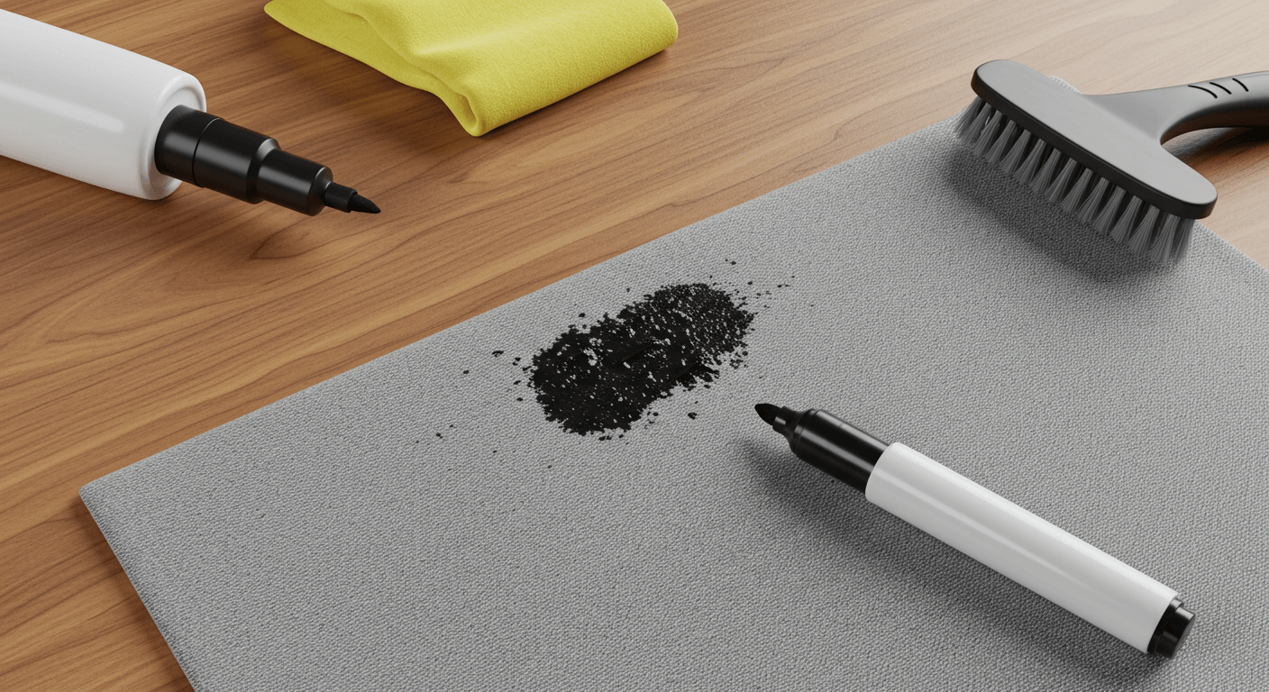 Czym zmyć markera bez śladu – sekret czystych ścian i mebli!